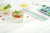 Collapsible Drinking Food Grade Silicone Straws Non - Stick Easy To Clean